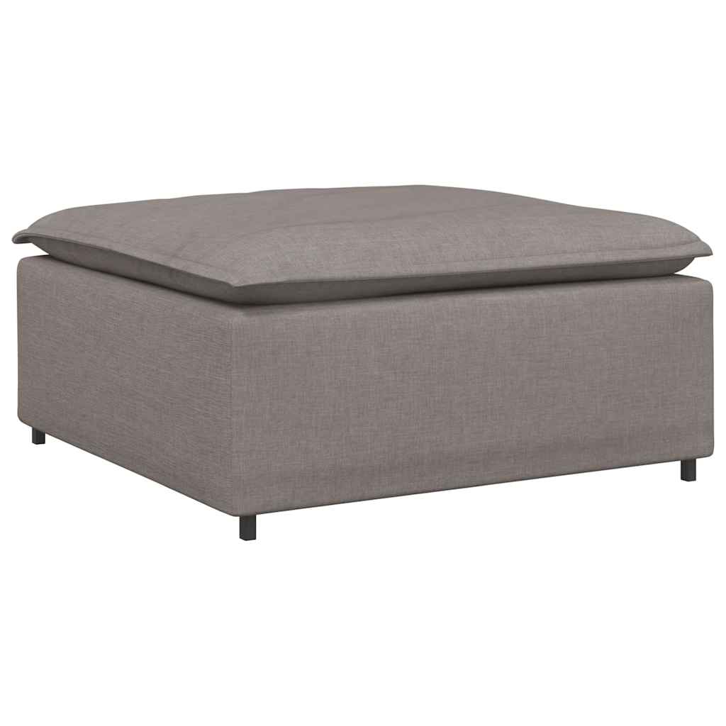vidaXL Modułowy podnóżek do sofy Taupe 100x100x48 cm