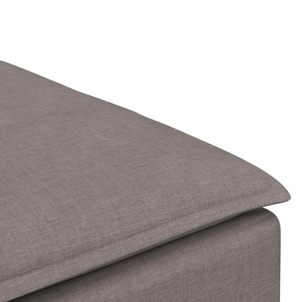 vidaXL Modułowy podnóżek do sofy Taupe 100x100x48 cm
