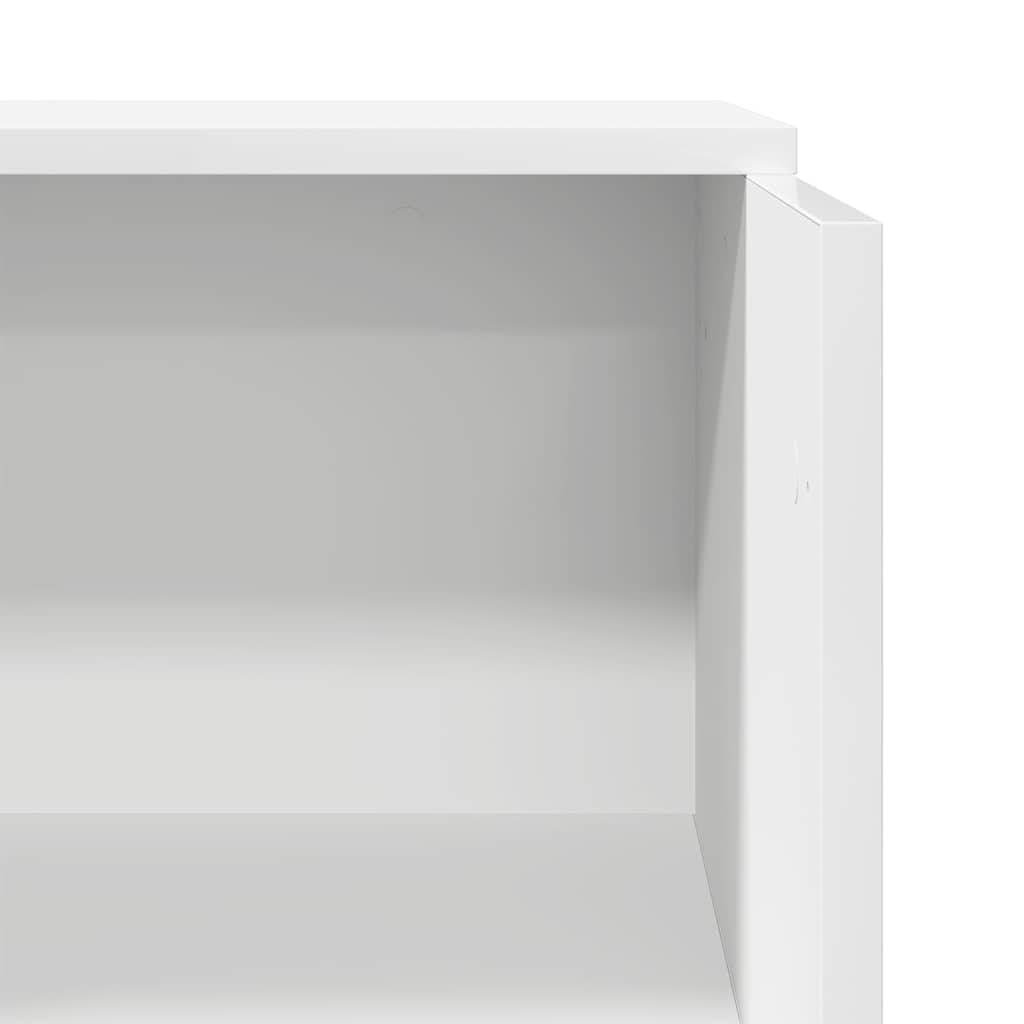 vidaXL Biurko recepcyjne białe 55x50x103,5 cm Drewno konstrukcyjne