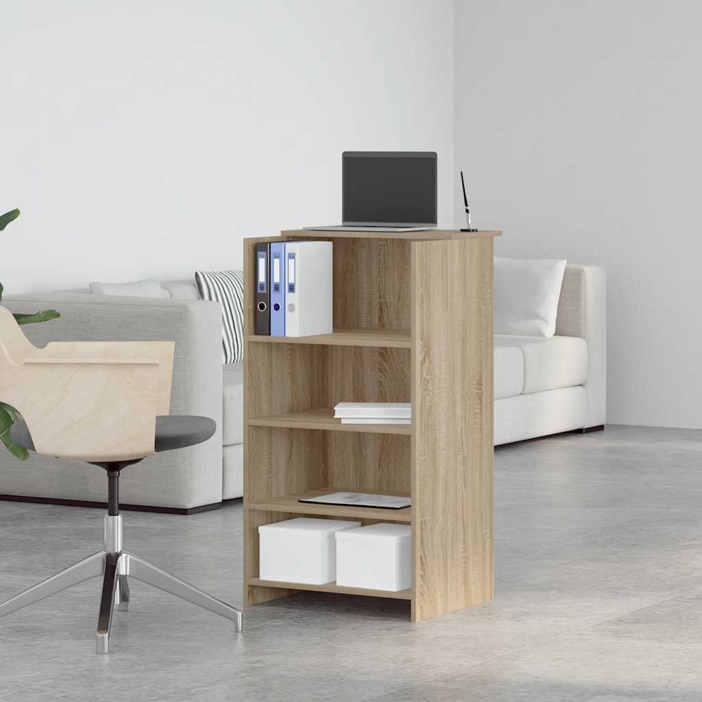 vidaXL Biurko recepcyjne Sonoma Oak 55x50x103,5 cm Drewno konstrukcyjne