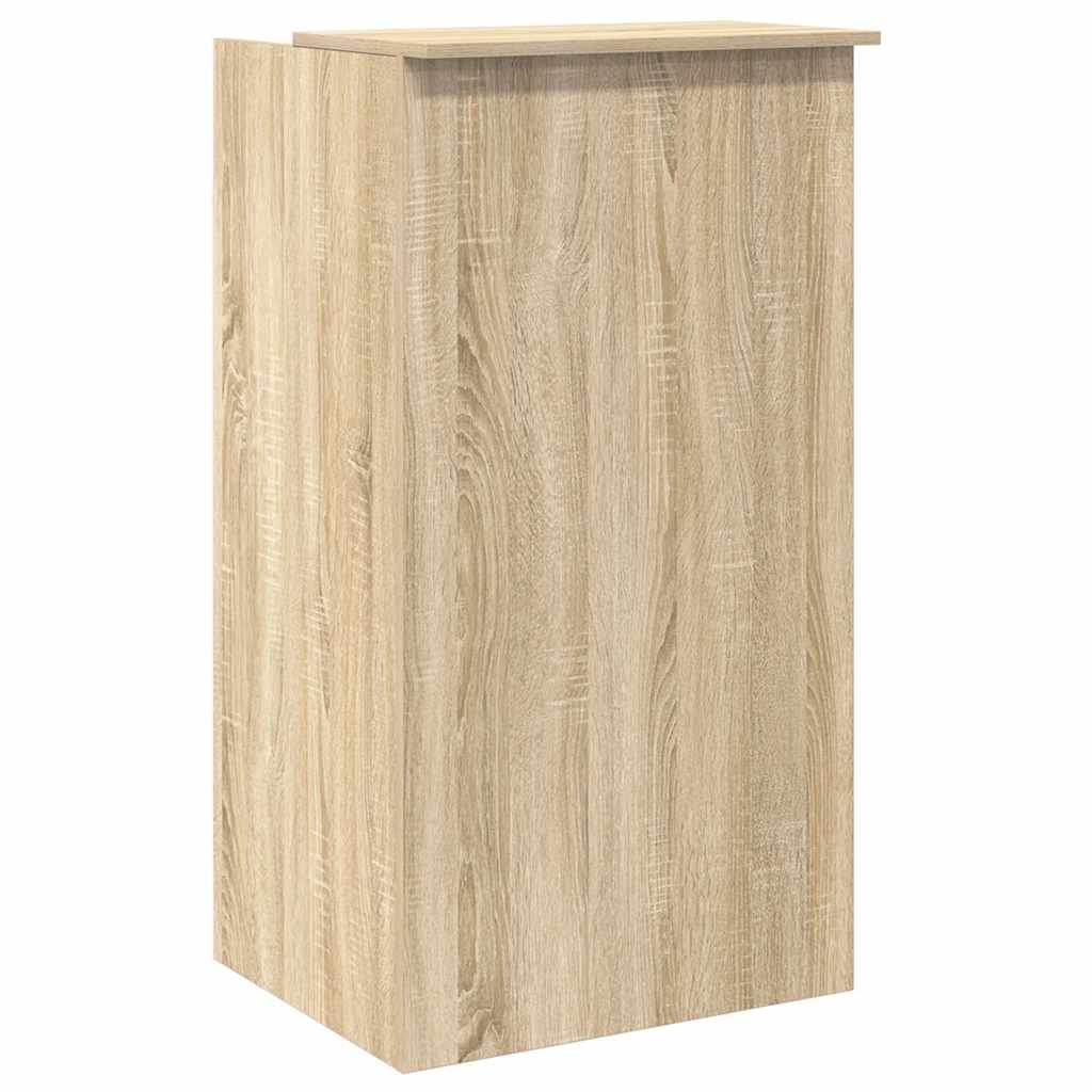 vidaXL Biurko recepcyjne Sonoma Oak 55x50x103,5 cm Drewno konstrukcyjne