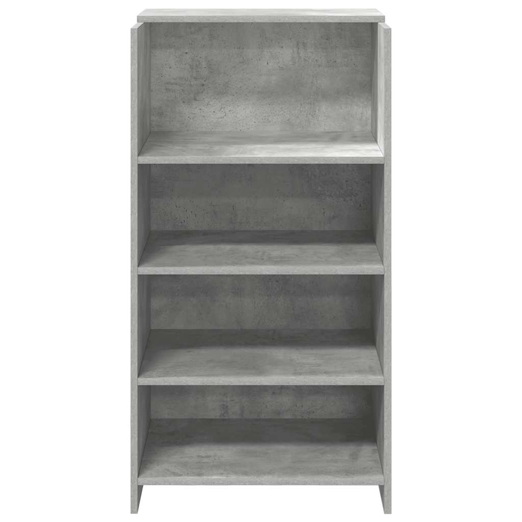vidaXL Biurko recepcyjne betonowe szare 55x50x103,5 cm drewno klejone