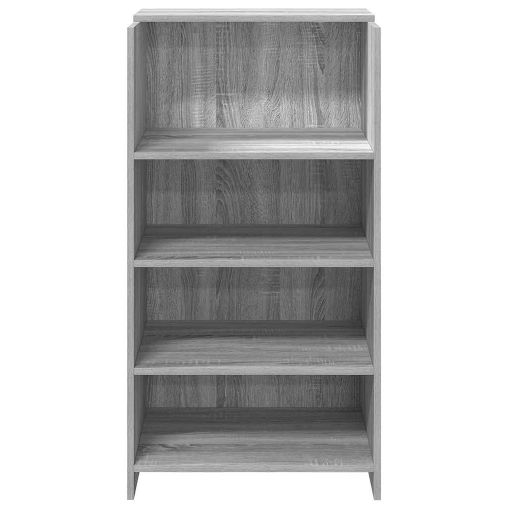 vidaXL Biurko recepcyjne szare Sonoma 55x50x103,5 cm Drewno klejone