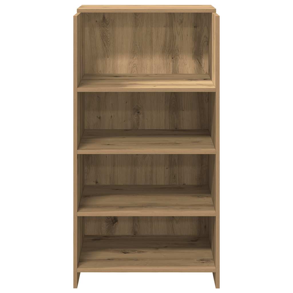 vidaXL Biurko recepcyjne dąb artisan 55x50x103,5 cm Drewno klejone