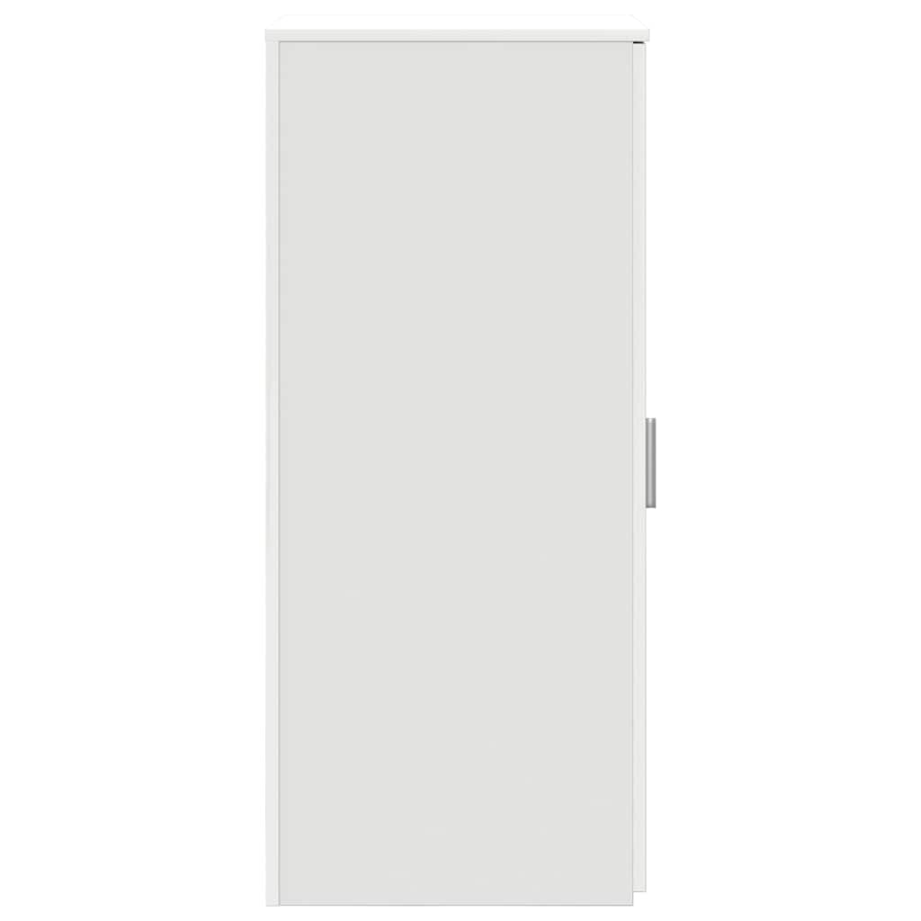 vidaXL Szafka do przechowywania Biała 40x45x103,5 cm Drewno konstrukcyjne