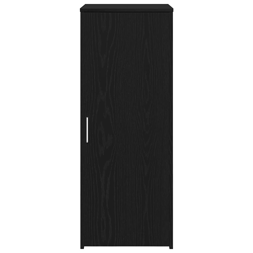 vidaXL Szafka do przechowywania Czarna 40x45x103,5 cm Drewno konstrukcyjne