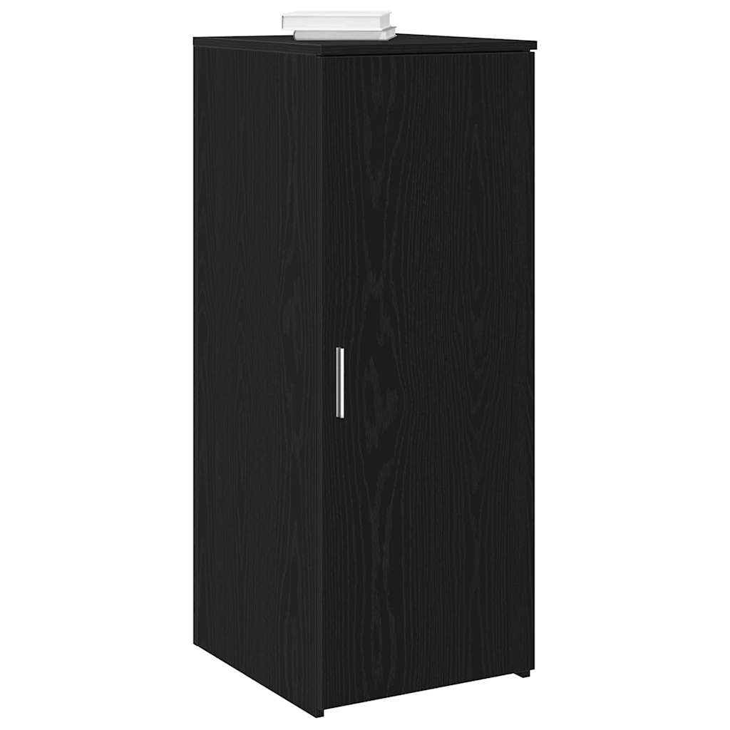 vidaXL Szafka do przechowywania Czarna 40x45x103,5 cm Drewno konstrukcyjne