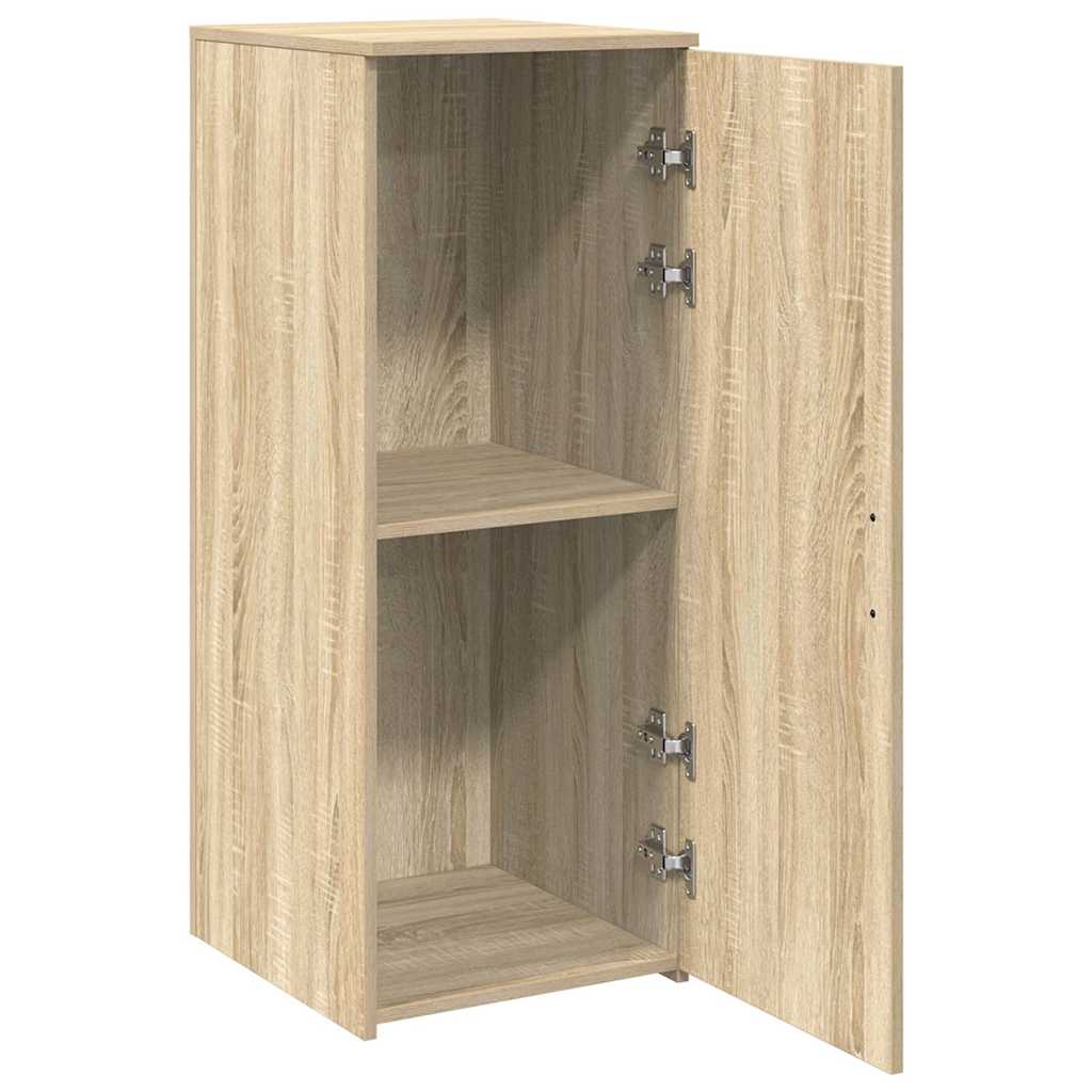 vidaXL Szafka, dąb sonoma, 40x45x103,5 cm, materiał drewnopochodny