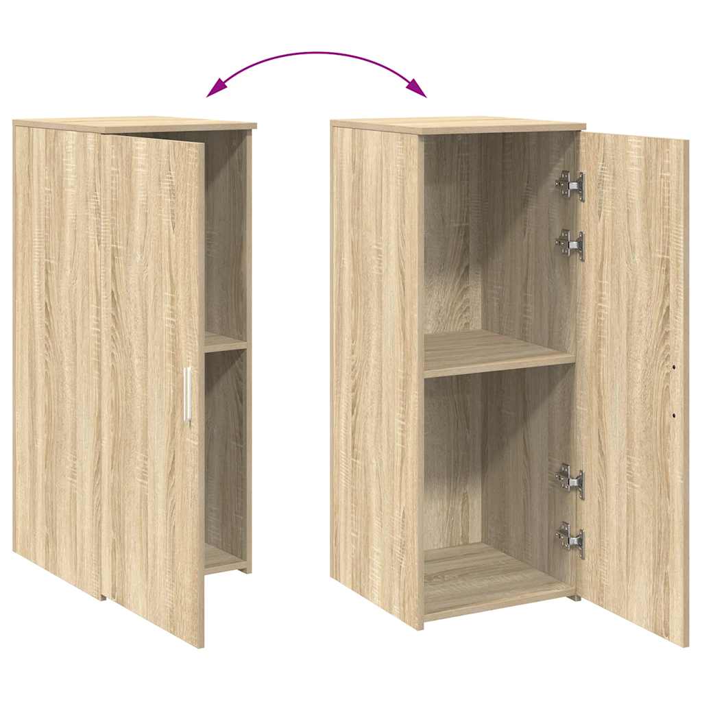 vidaXL Szafka, dąb sonoma, 40x45x103,5 cm, materiał drewnopochodny