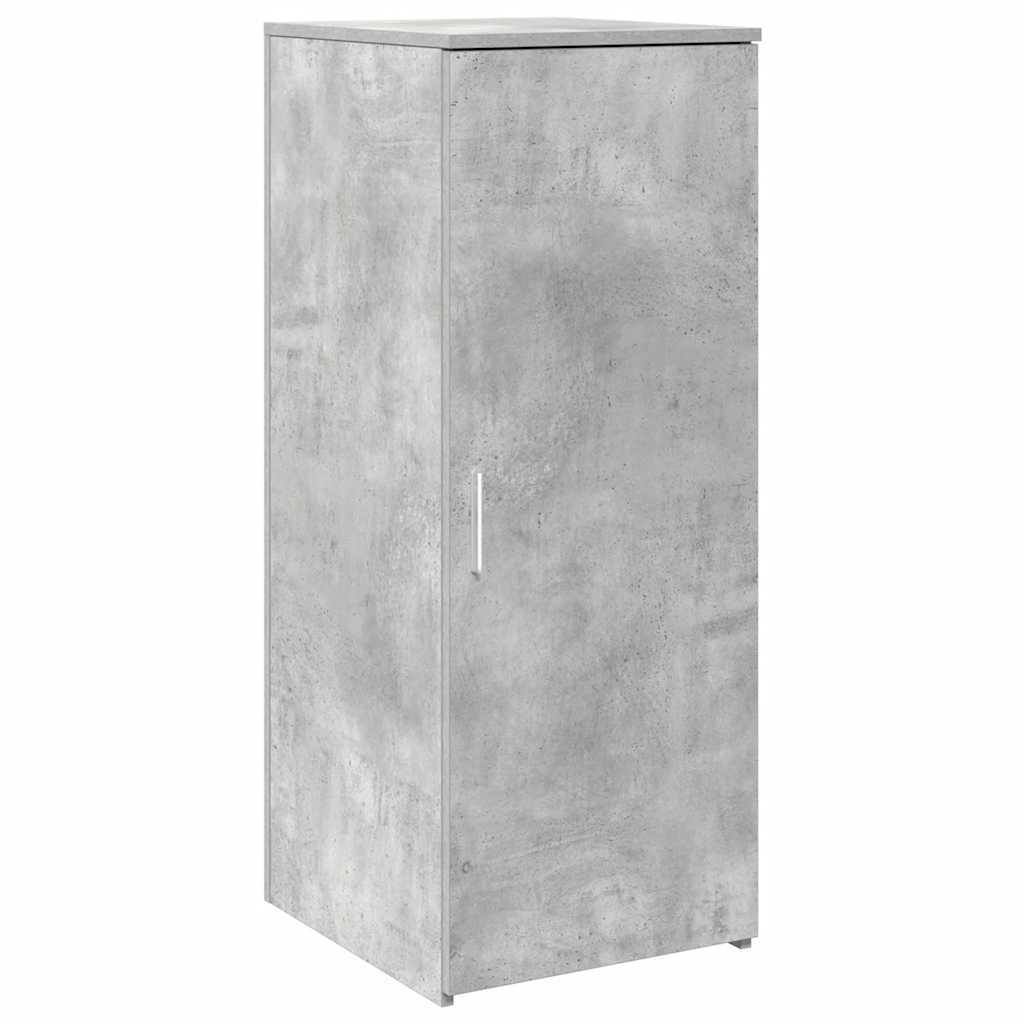 vidaXL Szafka, szarość betonu, 40x45x103,5 cm, materiał drewnopochodny