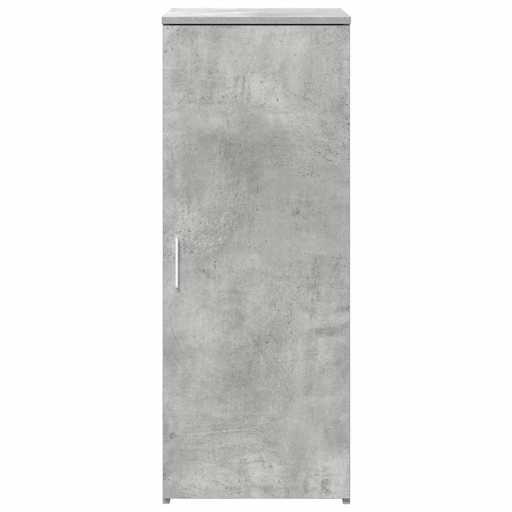 vidaXL Szafka, szarość betonu, 40x45x103,5 cm, materiał drewnopochodny
