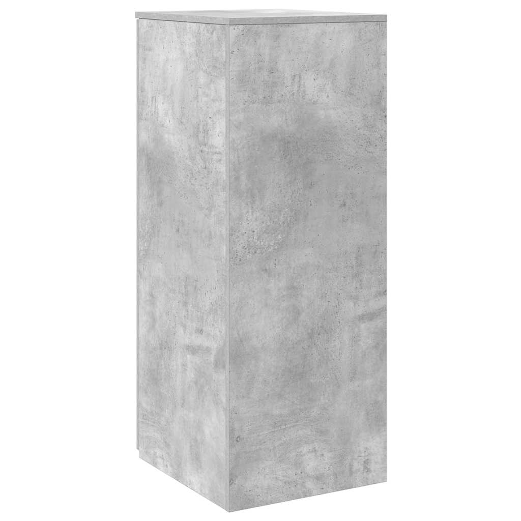 vidaXL Szafka, szarość betonu, 40x45x103,5 cm, materiał drewnopochodny