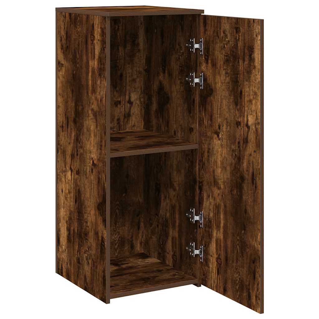 vidaXL Szafka, przydymiony dąb, 40x45x103,5 cm materiał drewnopochodny