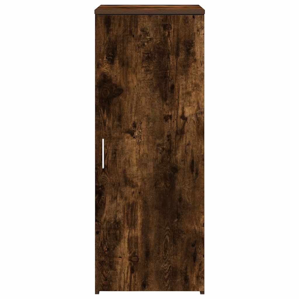 vidaXL Szafka, przydymiony dąb, 40x45x103,5 cm materiał drewnopochodny