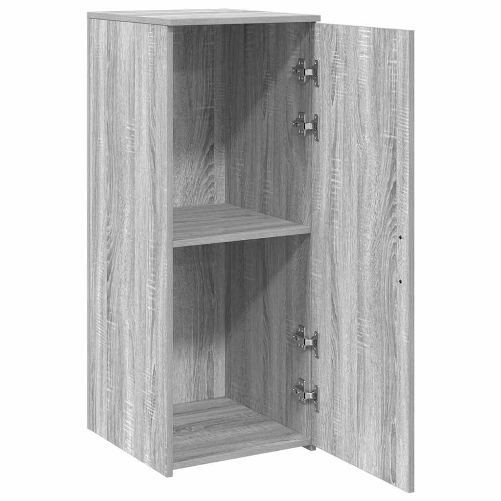 vidaXL Szafka, szary dąb sonoma 40x45x103,5 cm materiał drewnopochodny