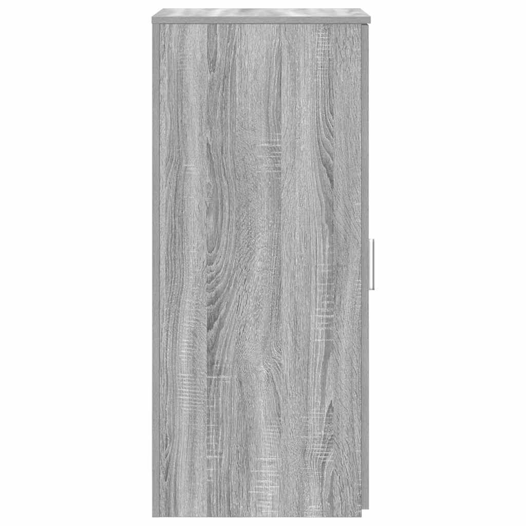 vidaXL Szafka, szary dąb sonoma 40x45x103,5 cm materiał drewnopochodny