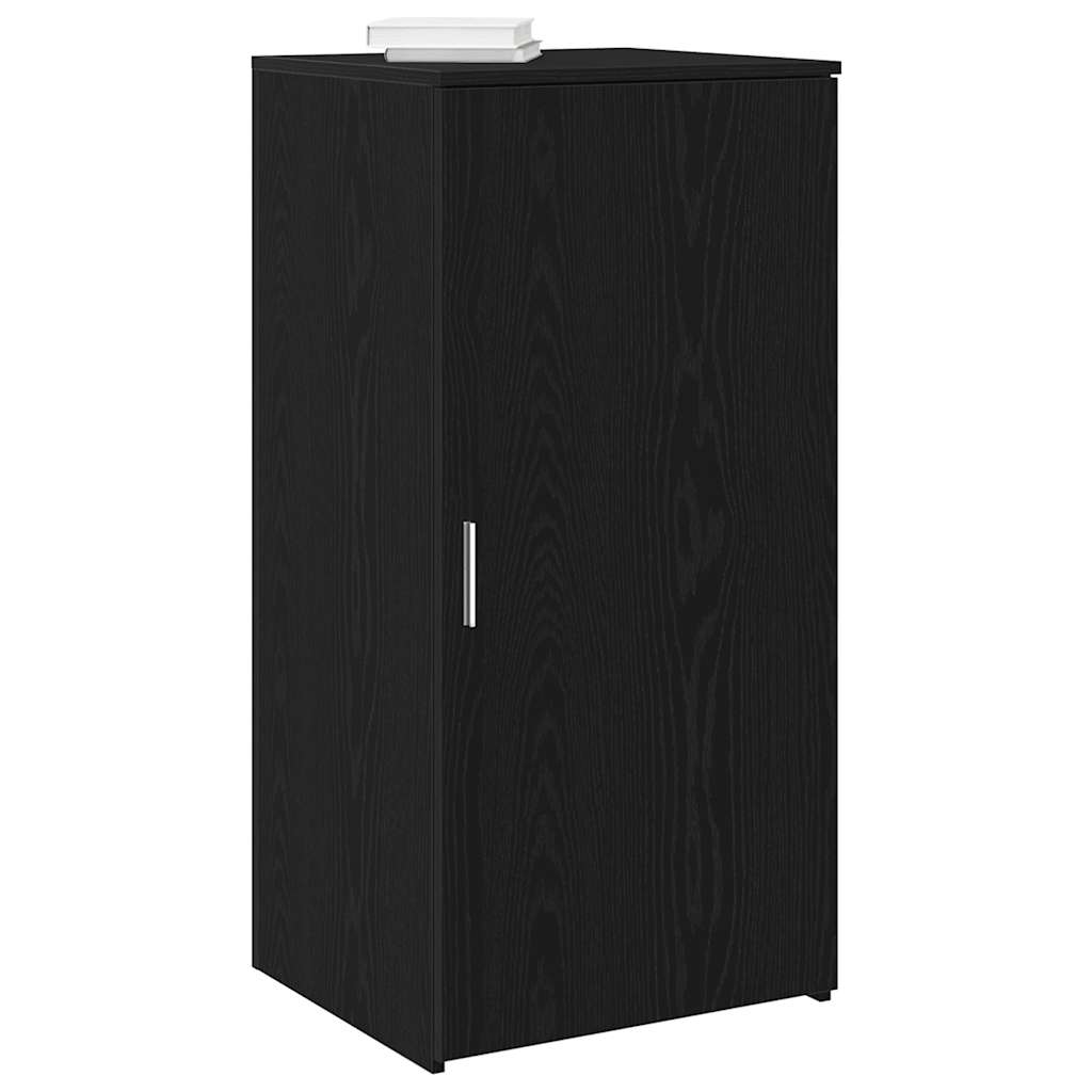 vidaXL Szafka do przechowywania Czarna 50x45x103,5 cm Drewno konstrukcyjne
