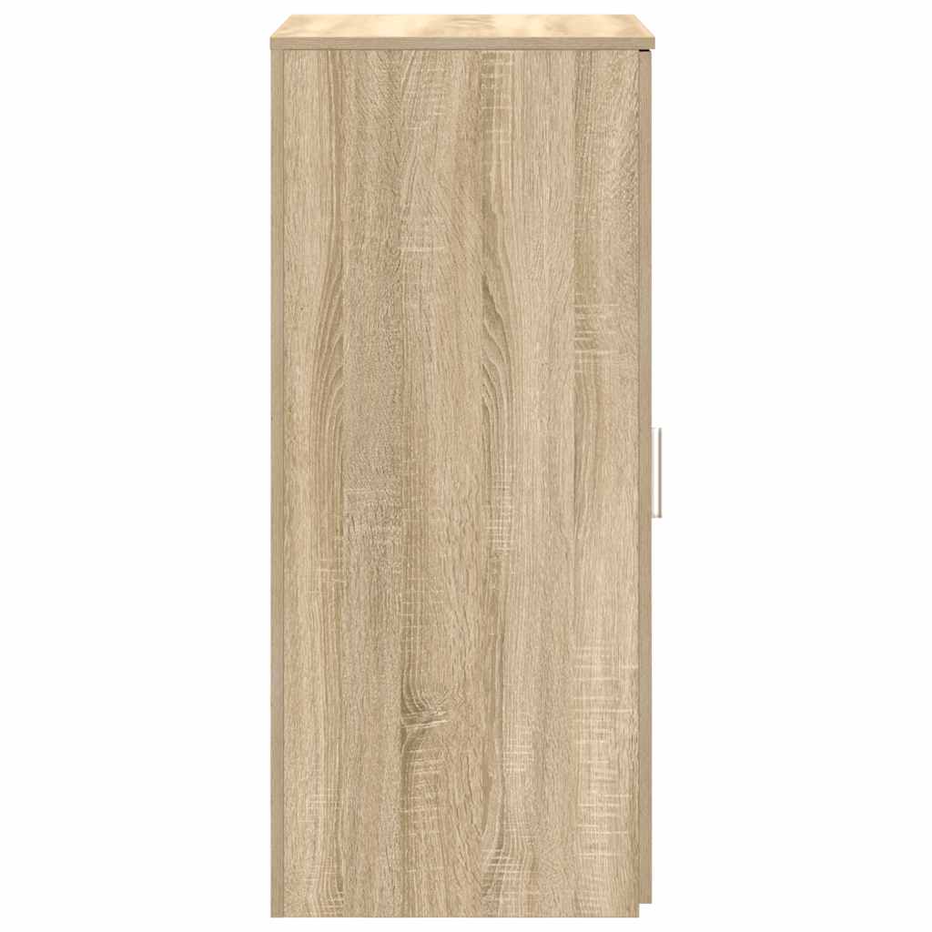 vidaXL Szafka, dąb sonoma, 50x45x103,5 cm, materiał drewnopochodny
