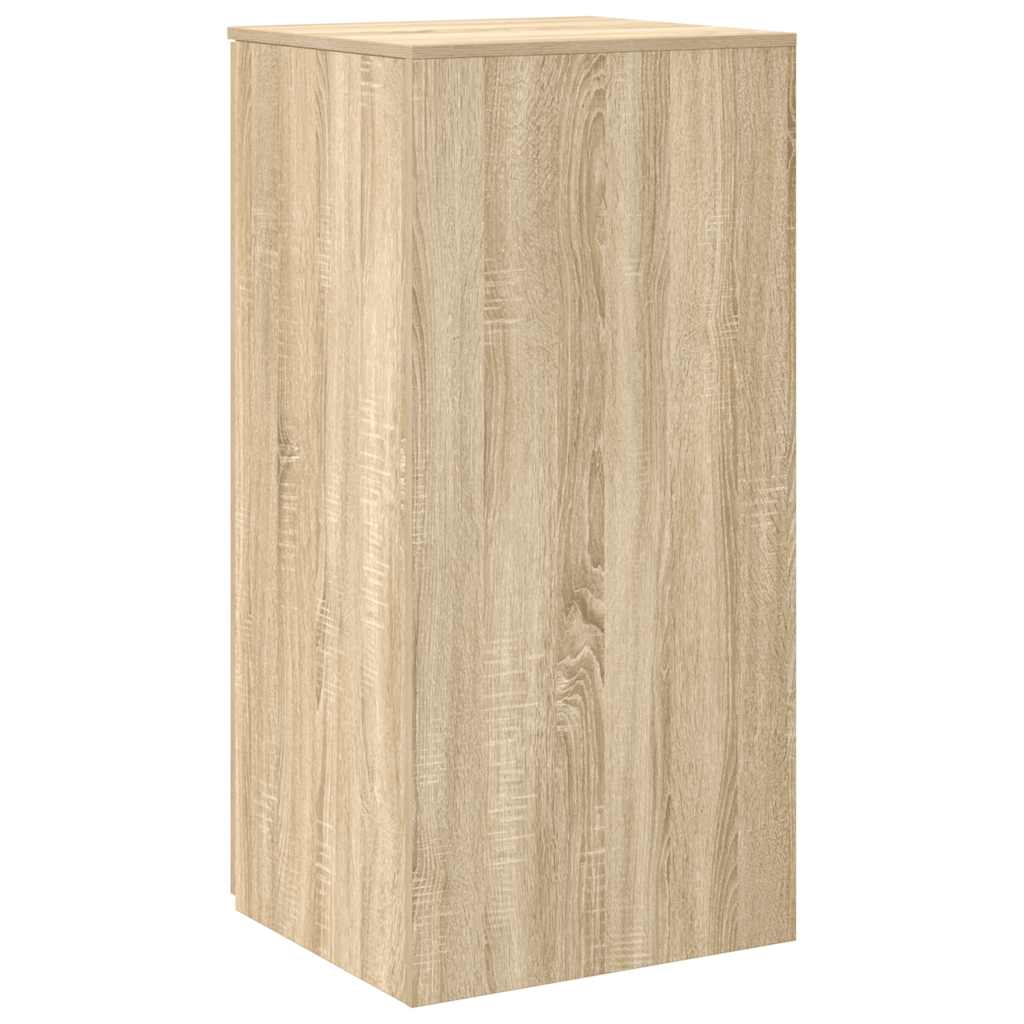 vidaXL Szafka, dąb sonoma, 50x45x103,5 cm, materiał drewnopochodny