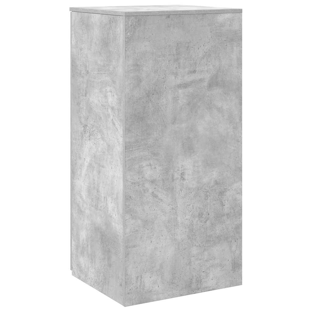 vidaXL Szafka, szarość betonu, 50x45x103,5 cm, materiał drewnopochodny
