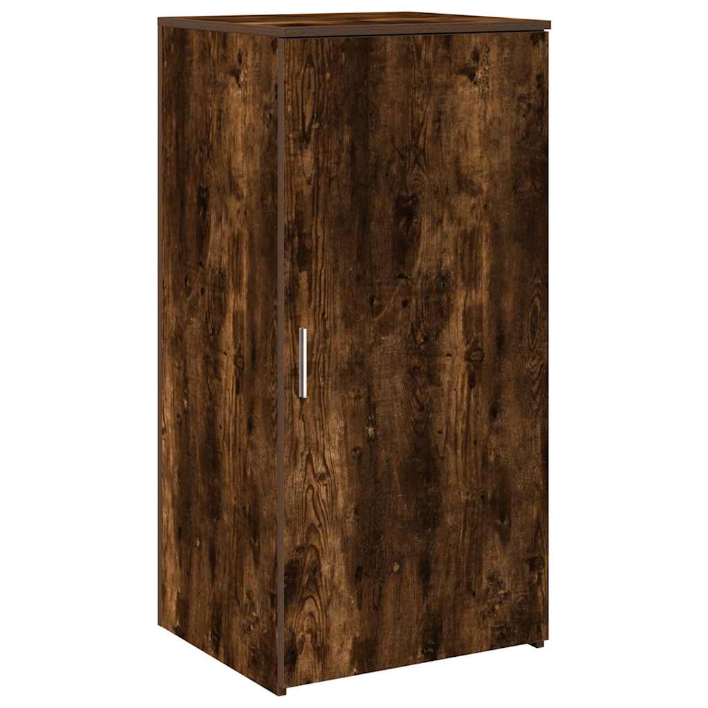vidaXL Szafka, przydymiony dąb, 50x45x103,5 cm materiał drewnopochodny