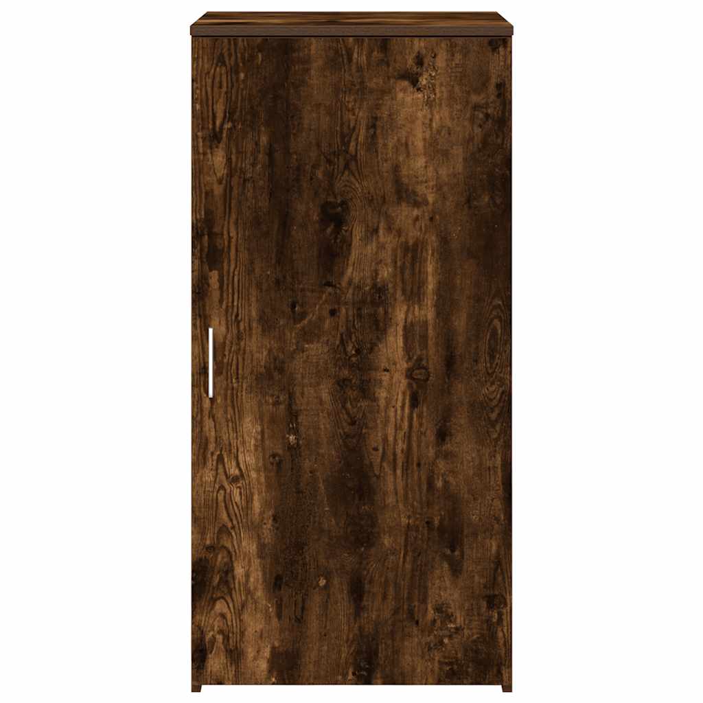 vidaXL Szafka, przydymiony dąb, 50x45x103,5 cm materiał drewnopochodny