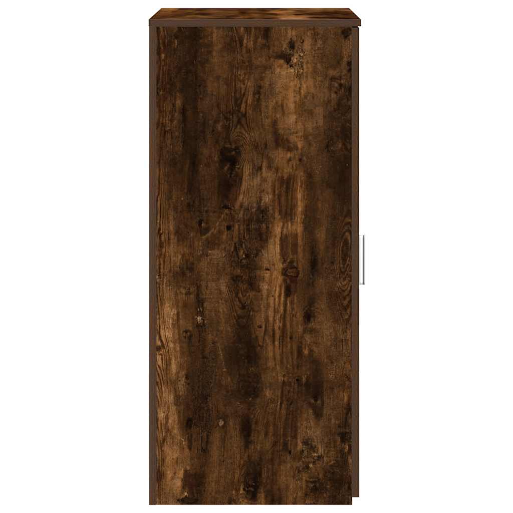 vidaXL Szafka, przydymiony dąb, 50x45x103,5 cm materiał drewnopochodny