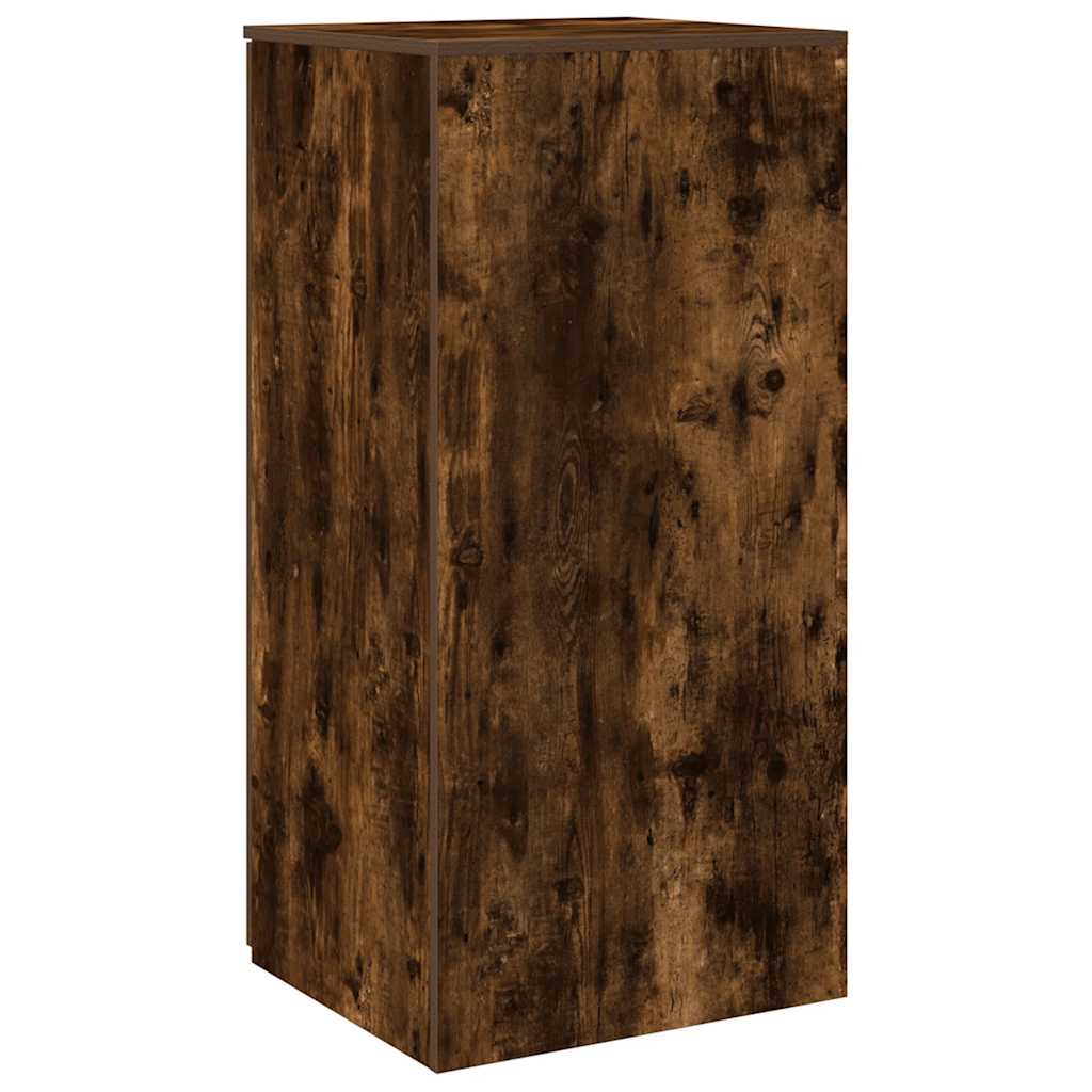 vidaXL Szafka, przydymiony dąb, 50x45x103,5 cm materiał drewnopochodny