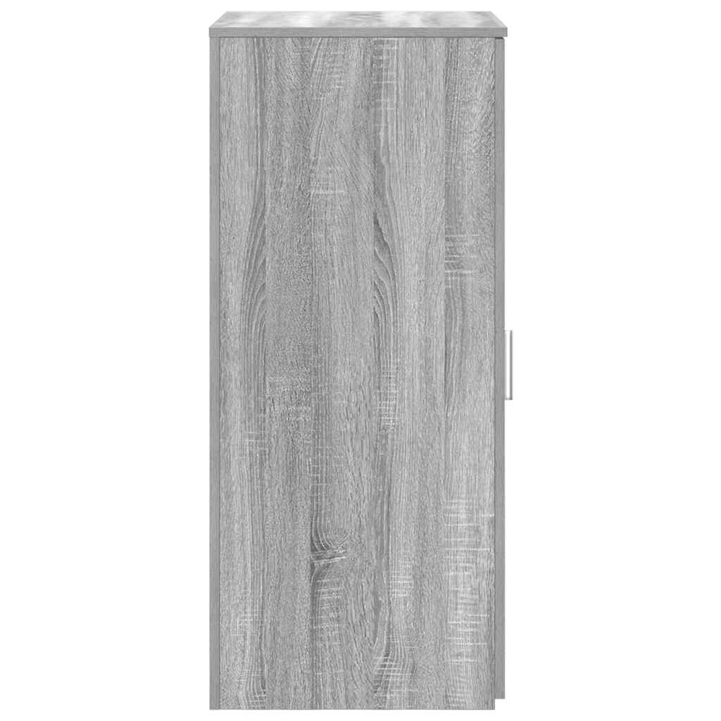 vidaXL Szafka, szary dąb sonoma 50x45x103,5 cm materiał drewnopochodny