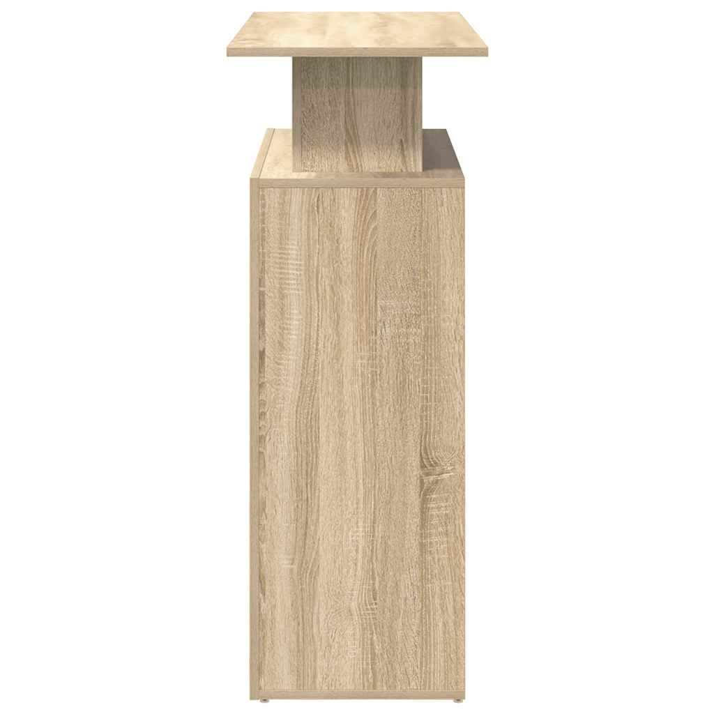 vidaXL Biurko recepcyjne Sonoma Oak 100x40x104 cm Drewno konstrukcyjne