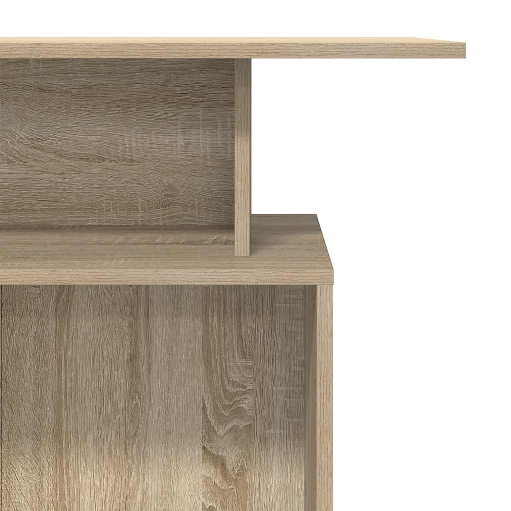vidaXL Biurko recepcyjne Sonoma Oak 100x40x104 cm Drewno konstrukcyjne