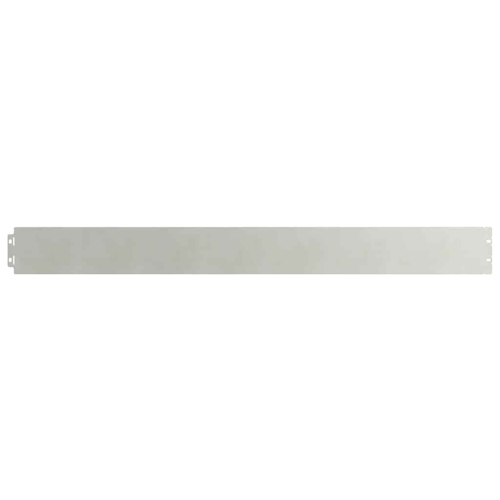 vidaXL Krawężnik do trawnika 10 szt. 10 x 103 cm Stal nierdzewna
