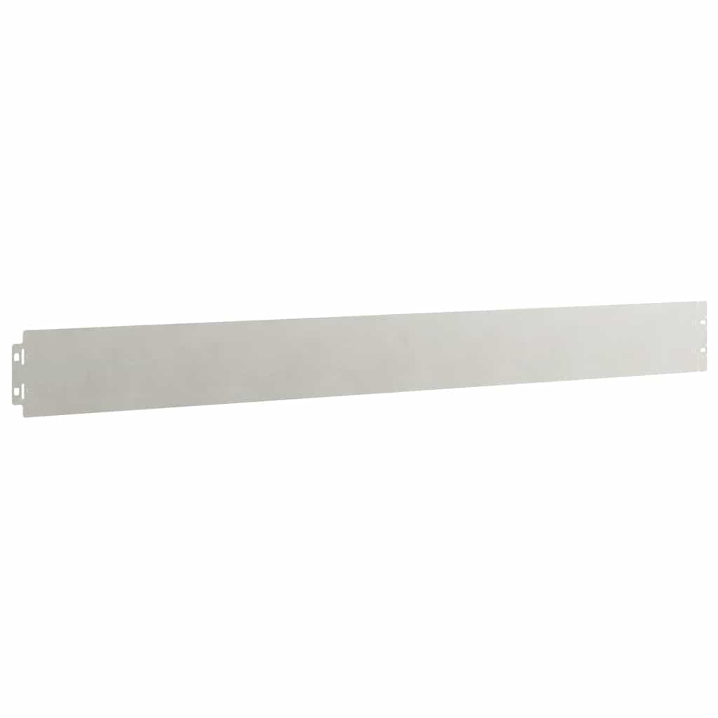 vidaXL Krawężnik do trawnika 10 szt. 10 x 103 cm Stal nierdzewna