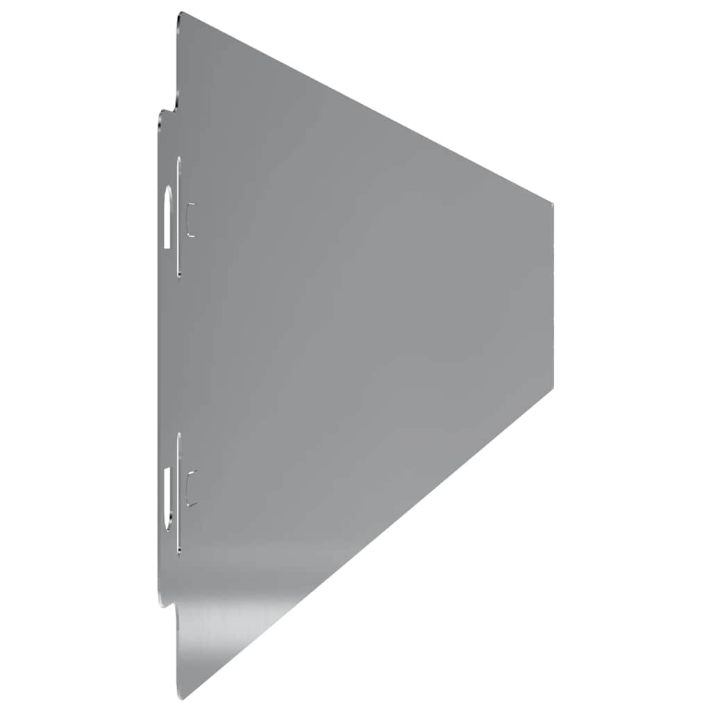 vidaXL Krawężnik do trawnika 10 szt. 10 x 103 cm Stal ocynkowana