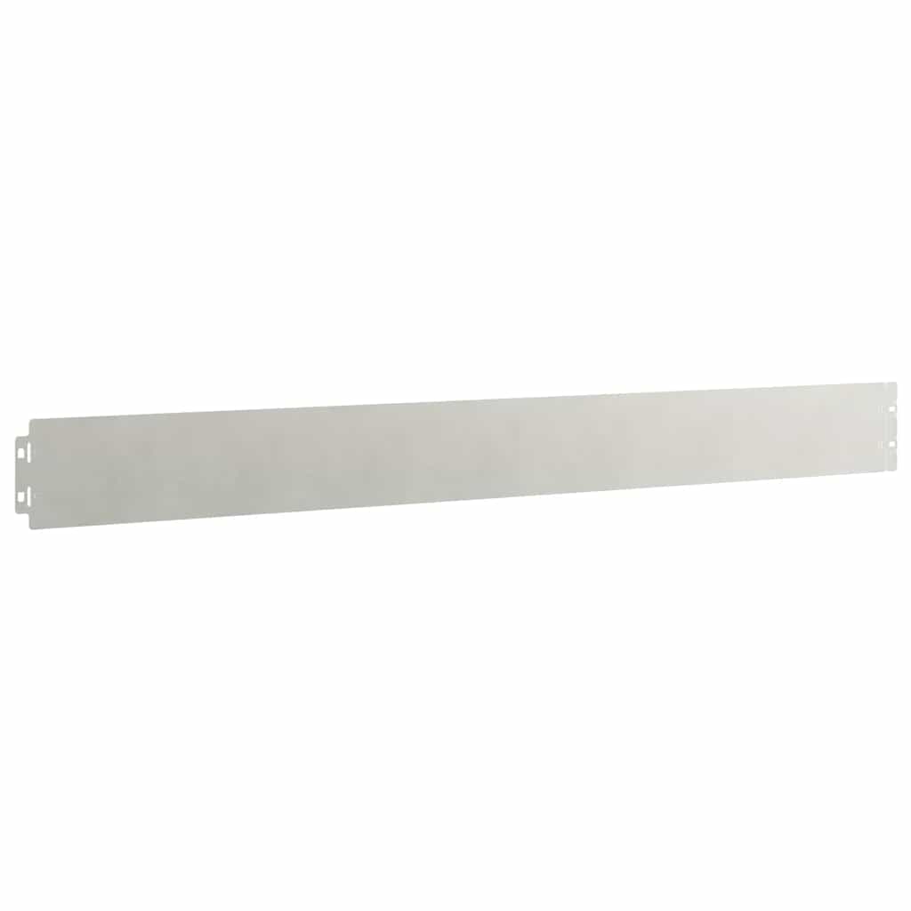 vidaXL Krawężnik do trawnika 50 szt. 10 x 103 cm Stal nierdzewna