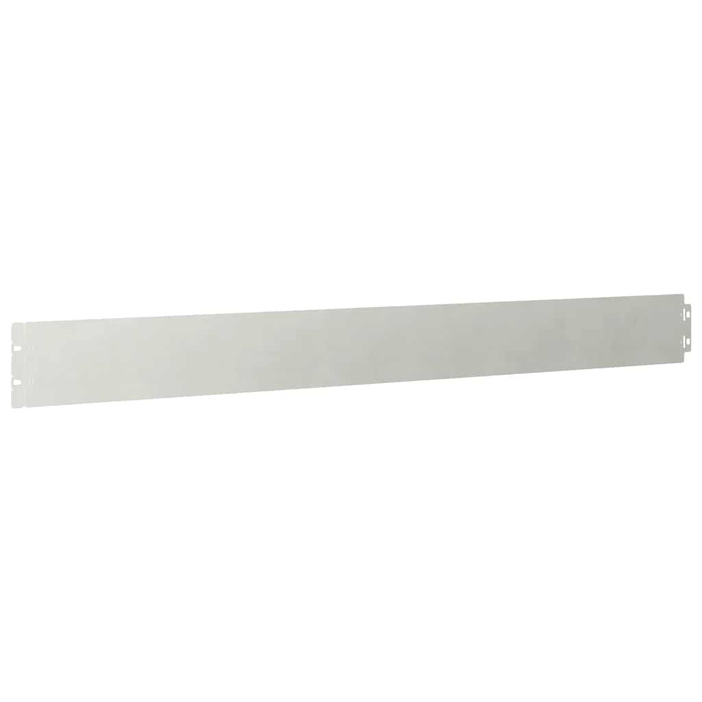 vidaXL Krawężnik do trawnika 50 szt. 10 x 103 cm Stal nierdzewna