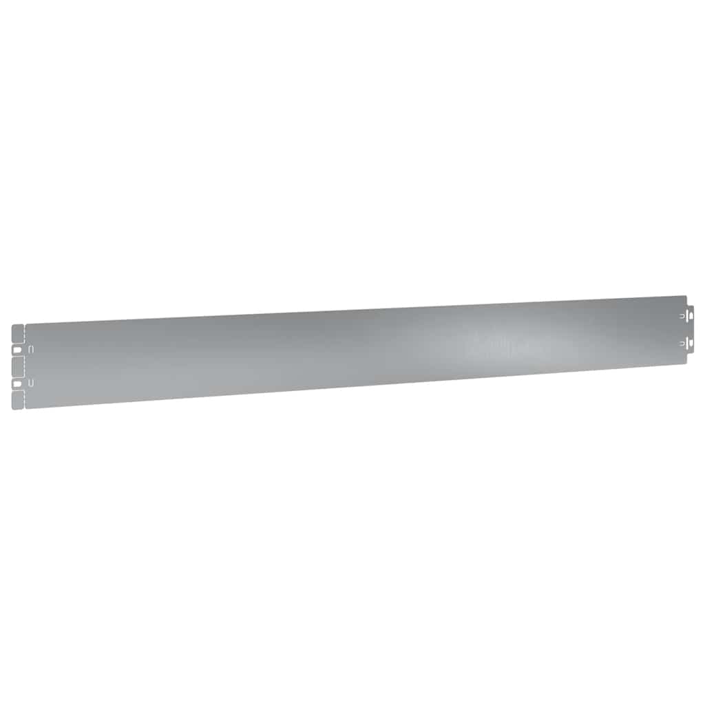 vidaXL Krawężnik do trawnika 50 szt. 10 x 103 cm Stal ocynkowana
