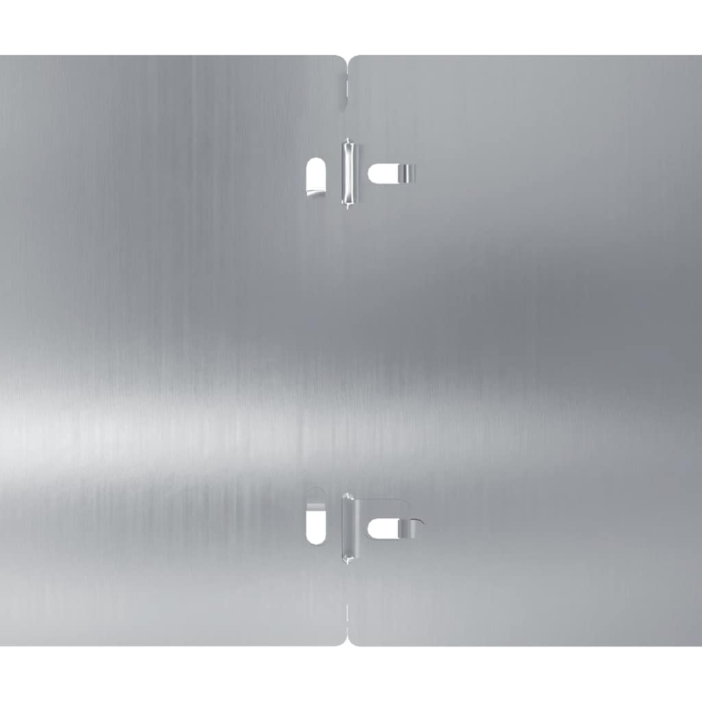 vidaXL Krawężnik do trawnika 10 szt. 15 x 103 cm Stal ocynkowana