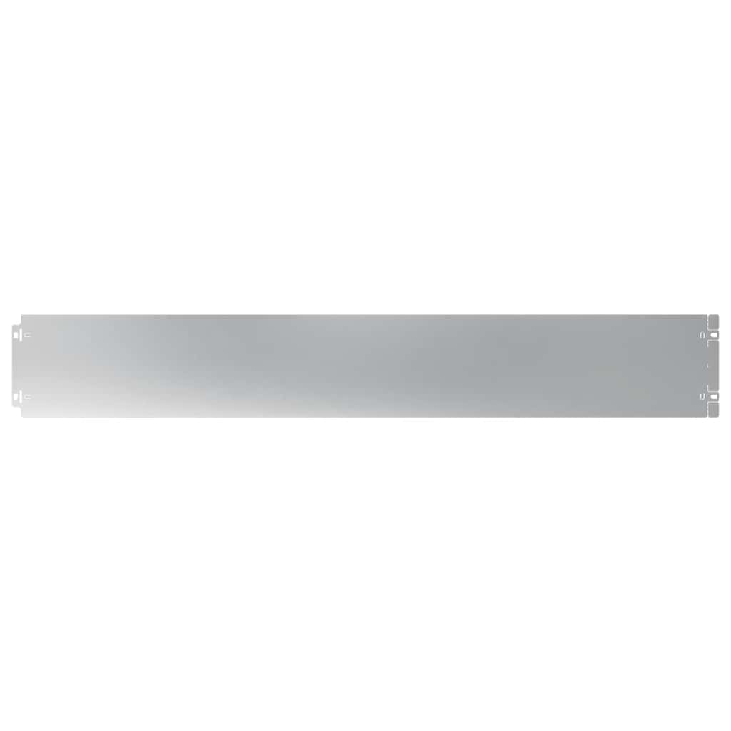 vidaXL Krawężnik do trawnika 50 szt. 15 x 103 cm Stal ocynkowana
