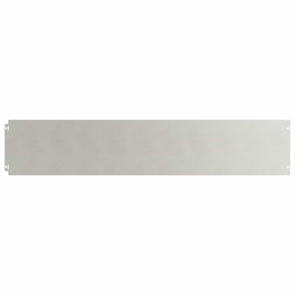 vidaXL Krawężnik do trawnika 10 szt. 20 x 103 cm Stal nierdzewna