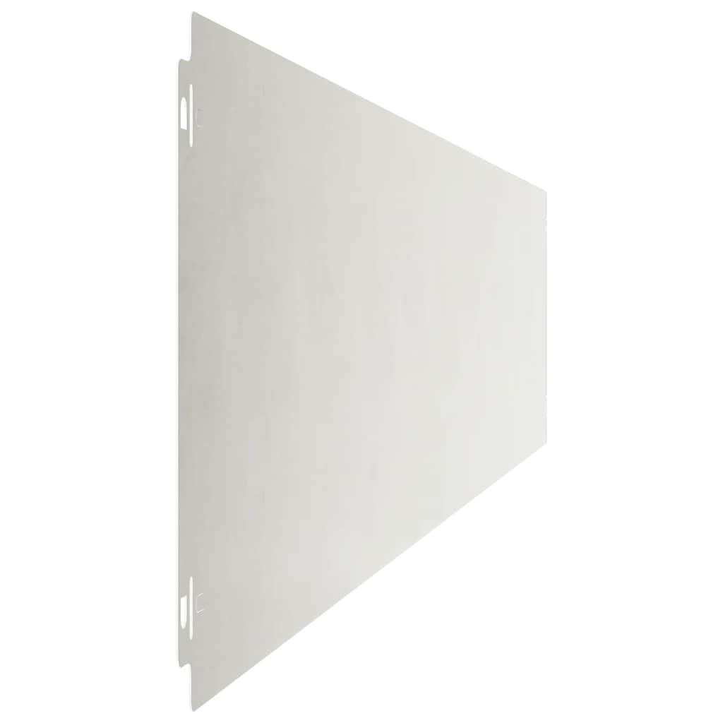 vidaXL Krawężnik do trawnika 10 szt. 20 x 103 cm Stal nierdzewna