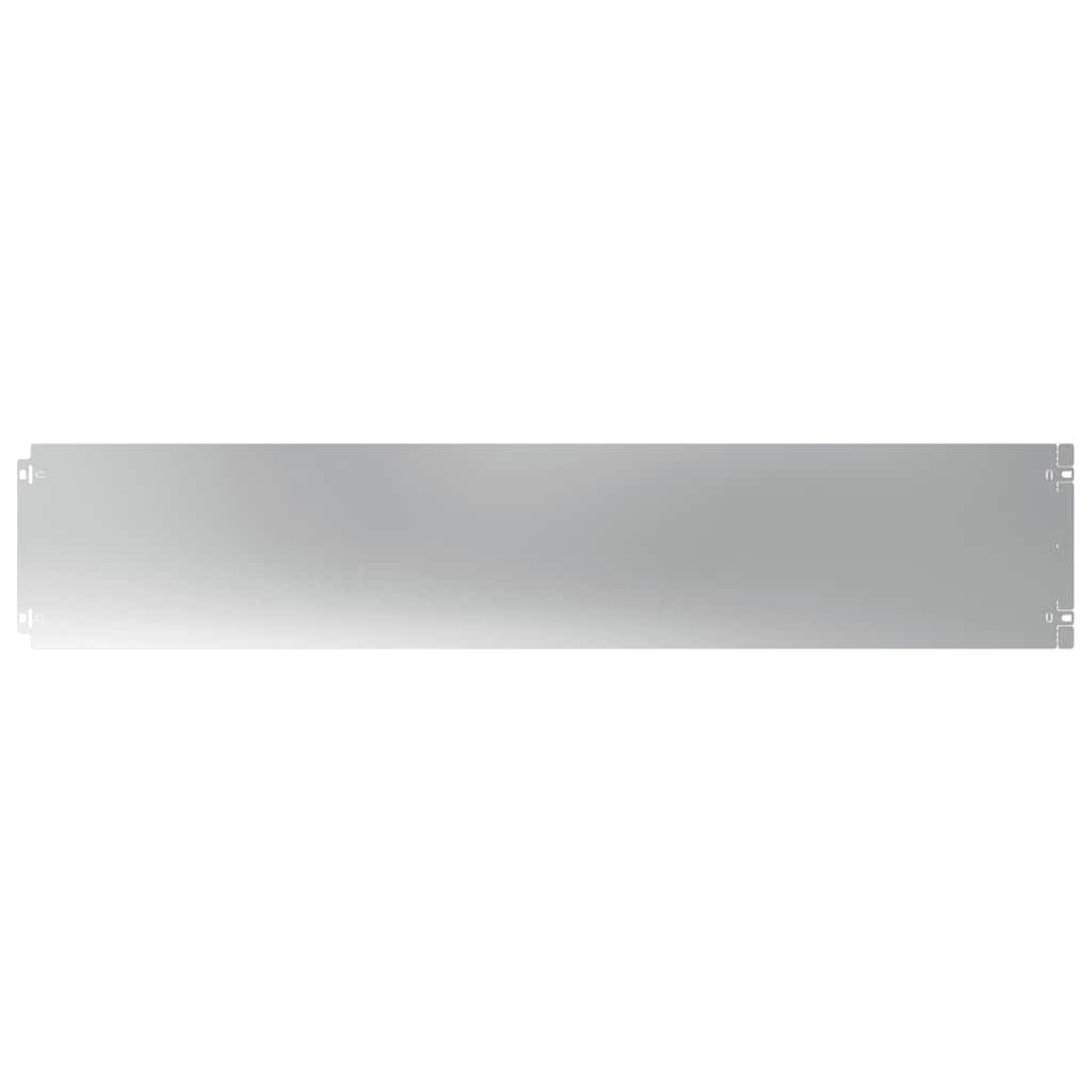 vidaXL Krawężnik do trawnika 10 szt. 20 x 103 cm Stal ocynkowana