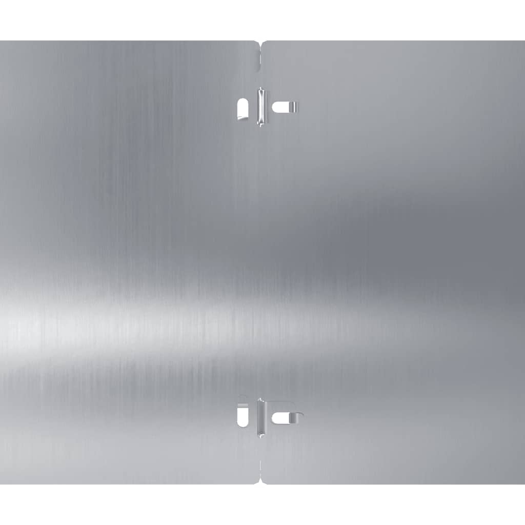 vidaXL Krawężnik do trawnika 10 szt. 20 x 103 cm Stal ocynkowana