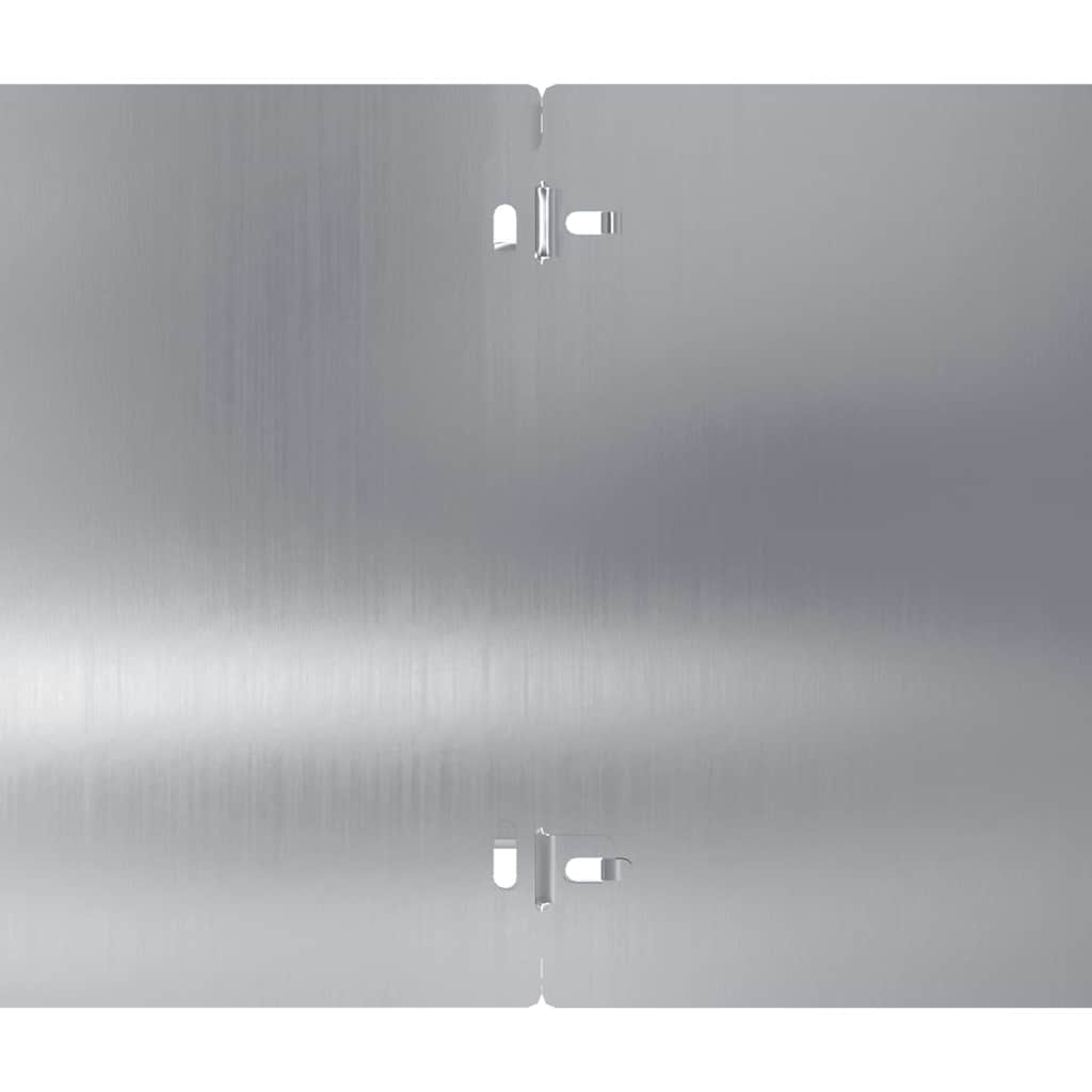 vidaXL Obrzeża trawnikowe 30 szt. 20x103 cm Stal ocynkowana