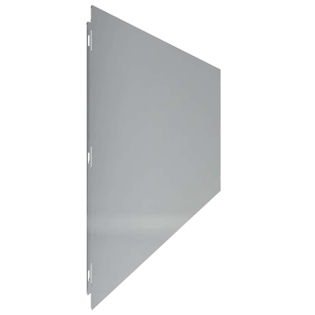 vidaXL Krawężnik do trawnika 10 szt. 25 x 103 cm Stal ocynkowana