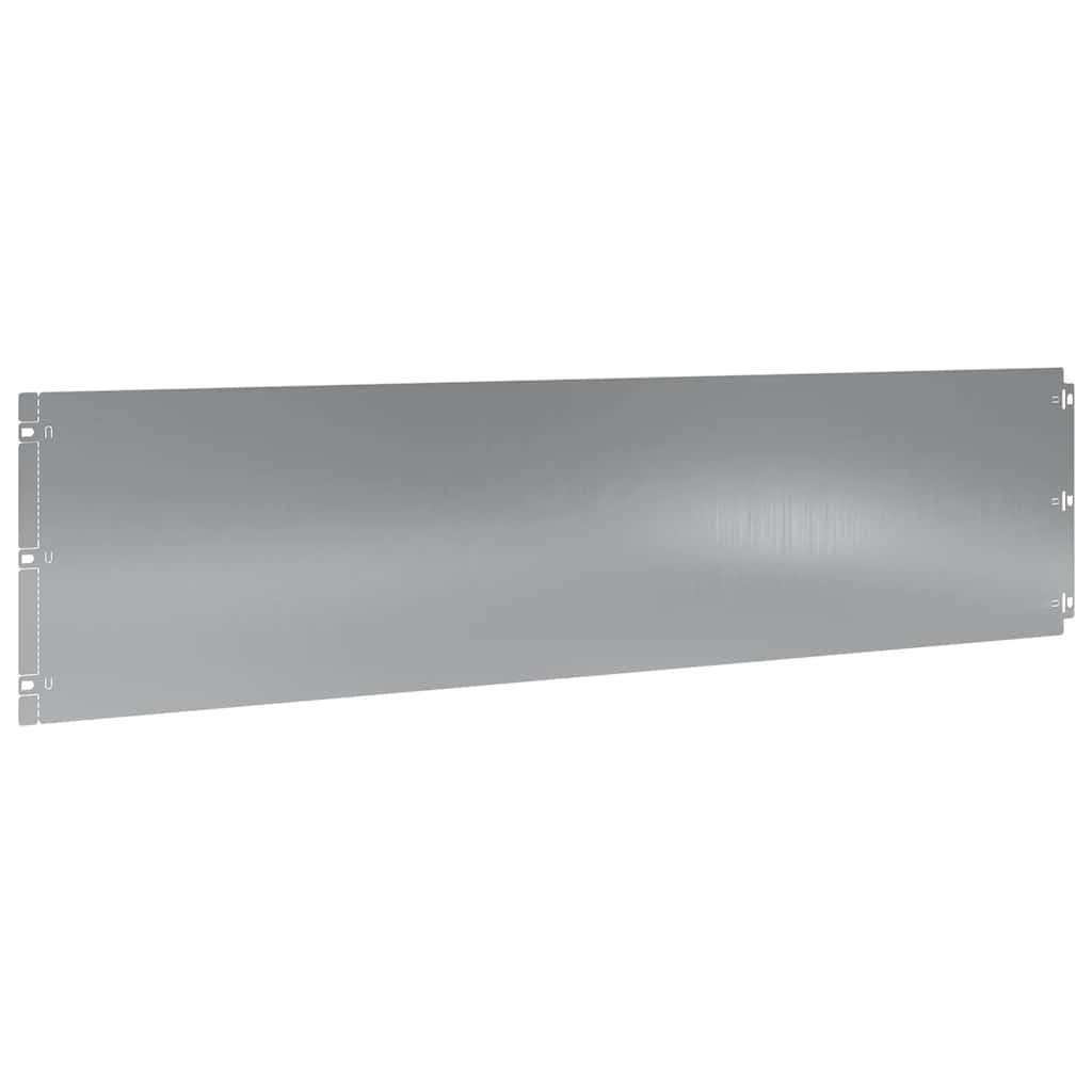 vidaXL Krawężnik do trawnika 10 szt. 25 x 103 cm Stal ocynkowana