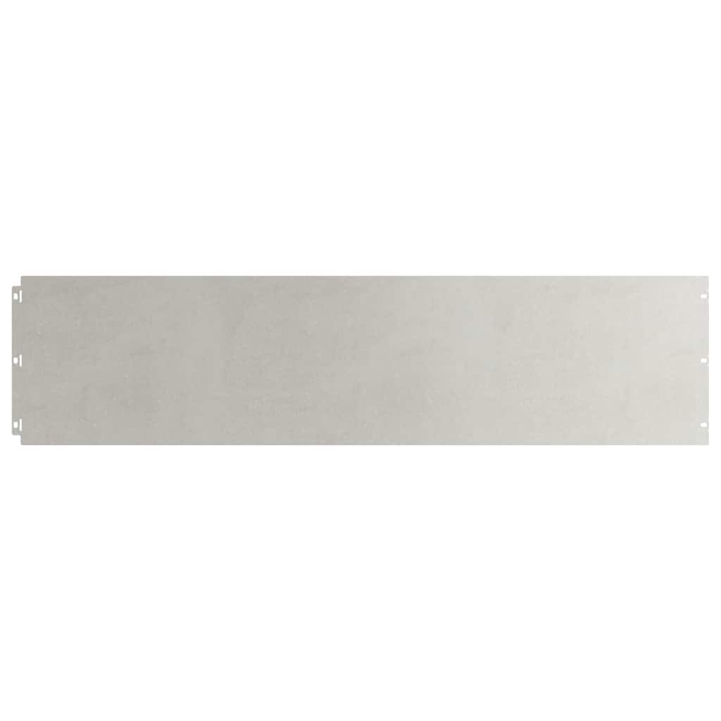vidaXL Krawężnik do trawnika 20 szt. 25 x 103 cm Stal nierdzewna