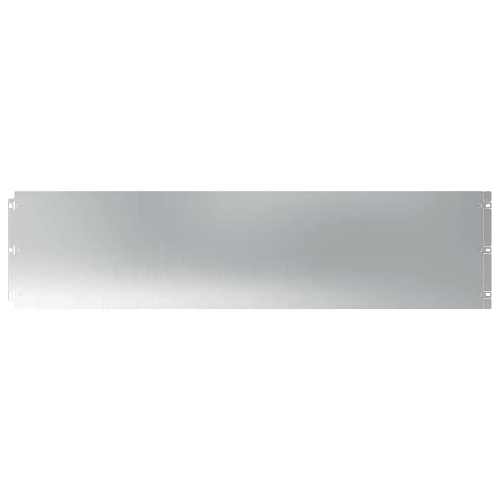 vidaXL Krawężnik do trawnika 20 szt. 25 x 103 cm Stal ocynkowana