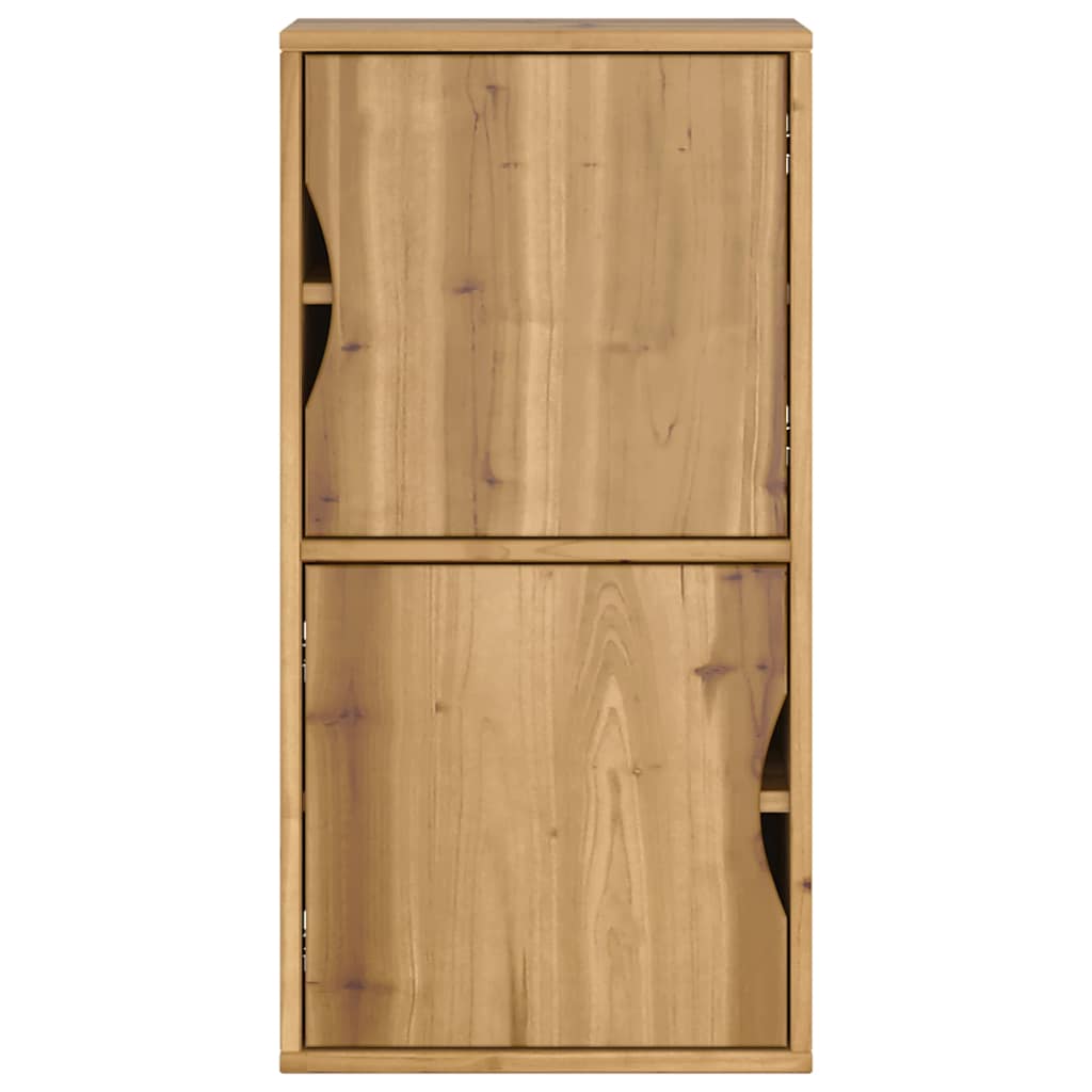 vidaXL Szafka boczna "ODDA" 40x24x79 cm Drewno lite sosnowe