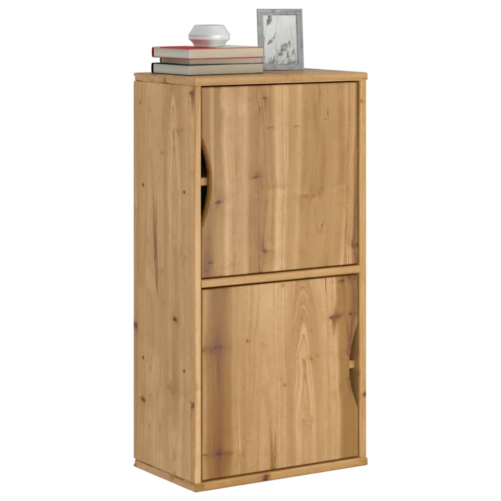 vidaXL Szafka boczna "ODDA" 40x24x79 cm Drewno lite sosnowe
